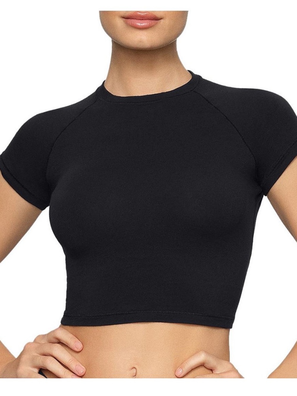 Skims New Vintage Cropped Raglan T-Shirt